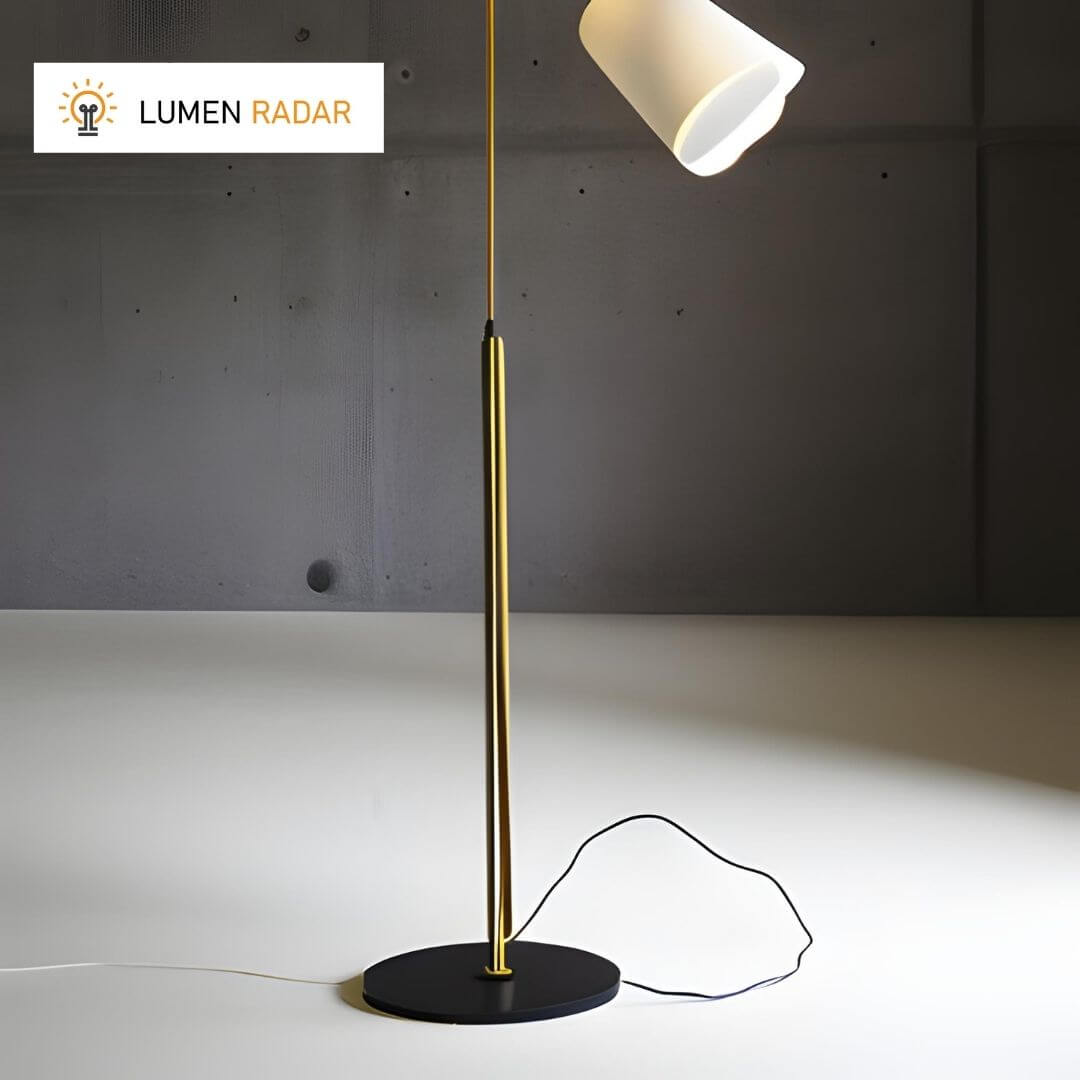 connect floor lamp to power source