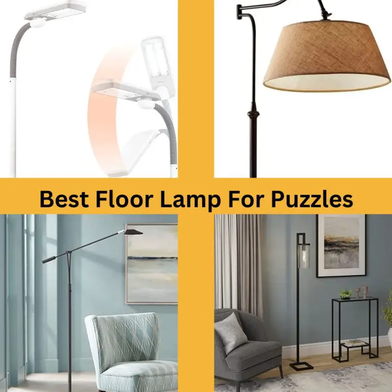 Best Floor Lamp For Puzzles in 2023
