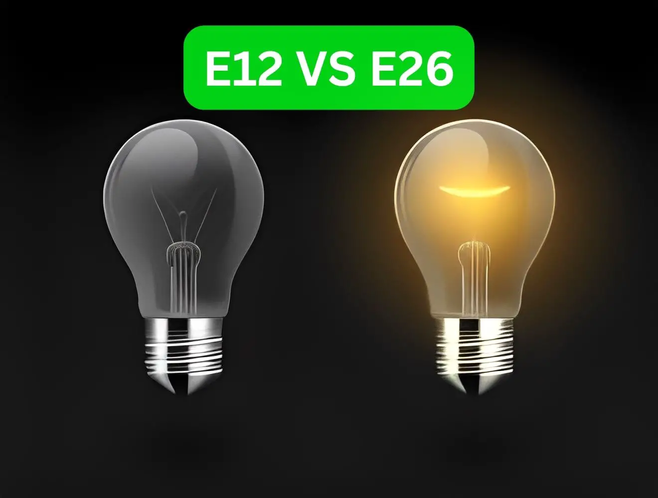 E12 VS E26